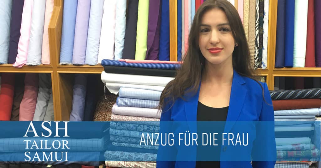 Anzug für die Frau