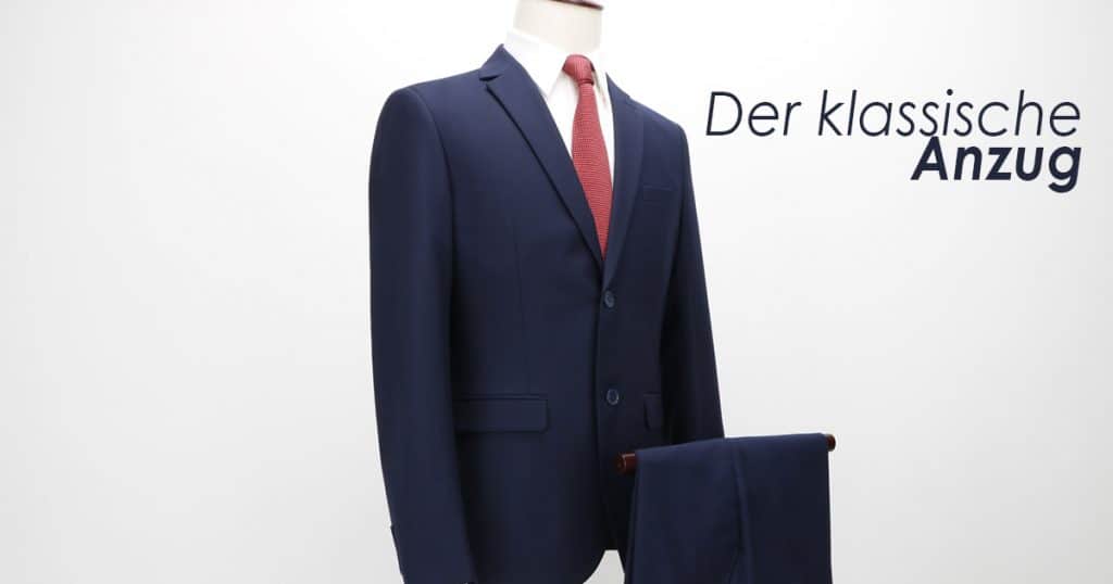 Der klassische Anzug