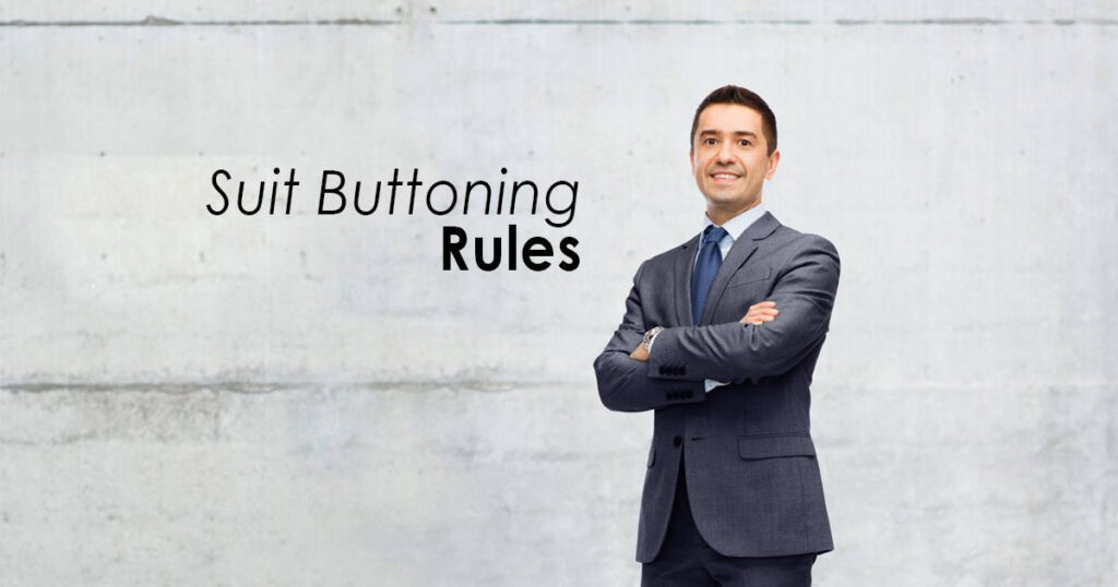 Suit Buttoning Rules