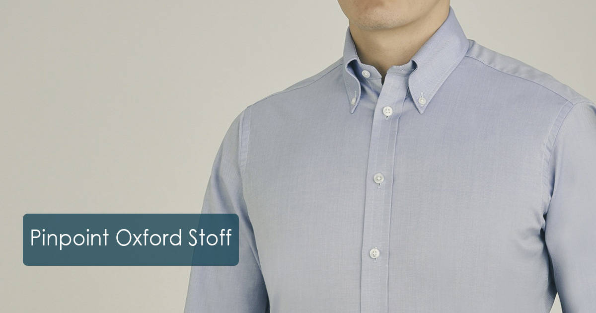 Pinpoint Oxford-Baumwollstoff
