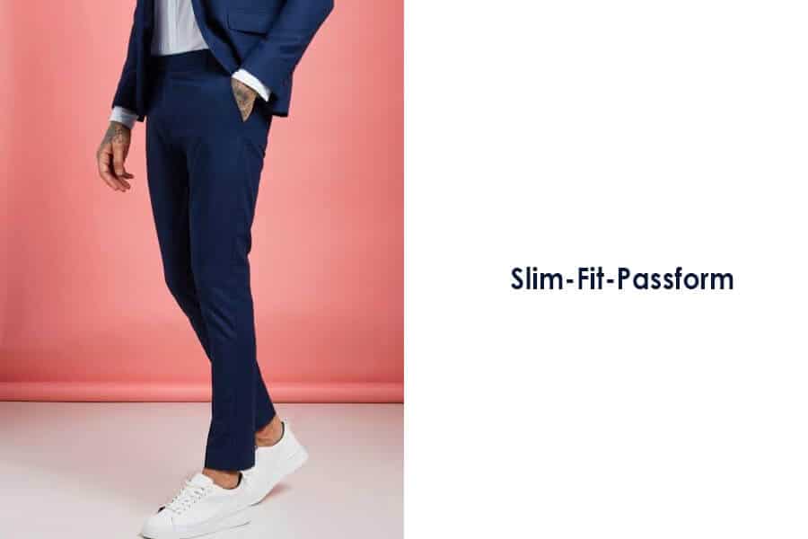 Slim-Fit-Passform oder normale Passform