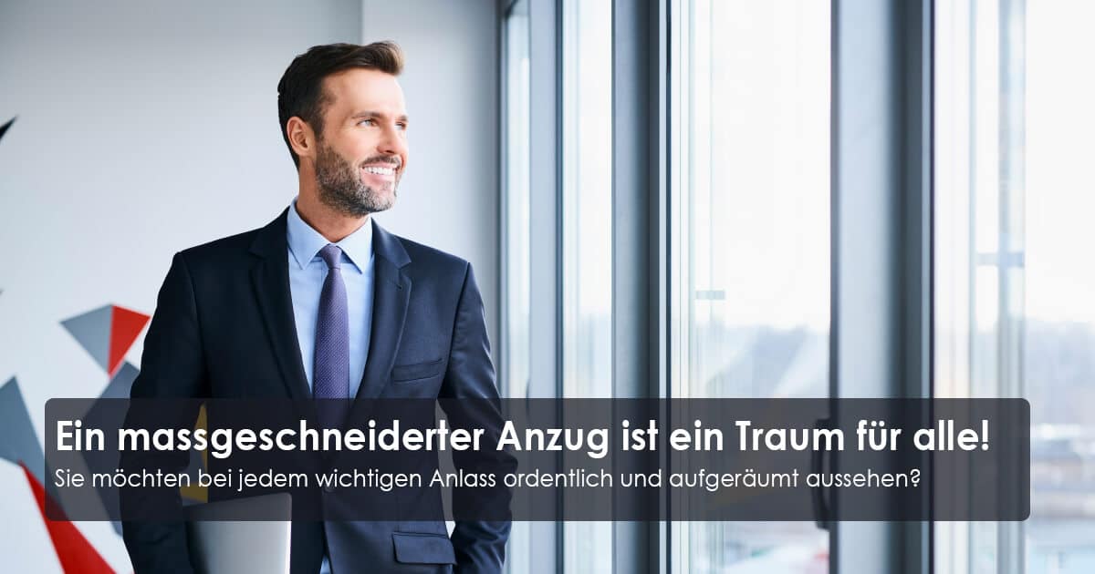 Ein massgeschneiderter Anzug ist ein Traum für alle - von Ash Tailor