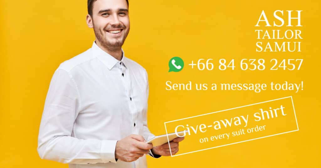 Wussten Sie schon - Sie erhalten ein kostenloses Werbegeschenk zu jeder Anzugsbestellung