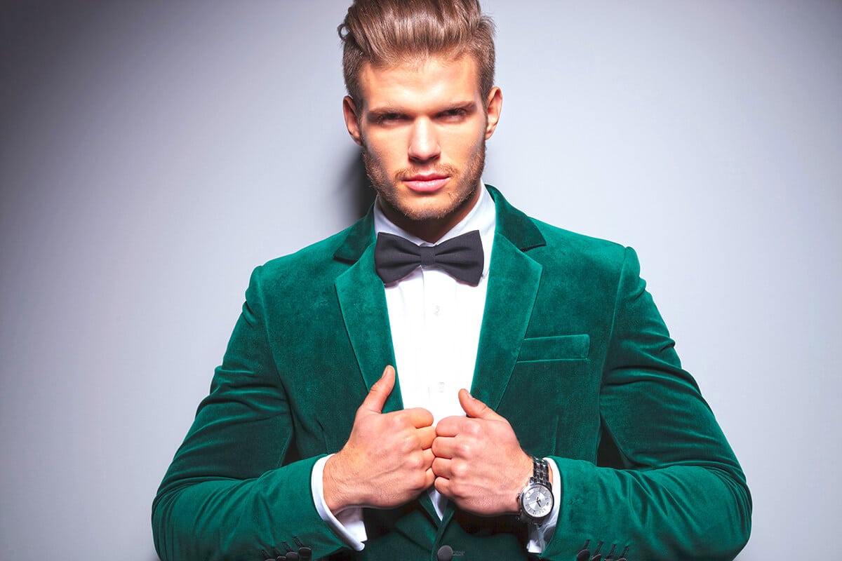 Green Velvet Jacket