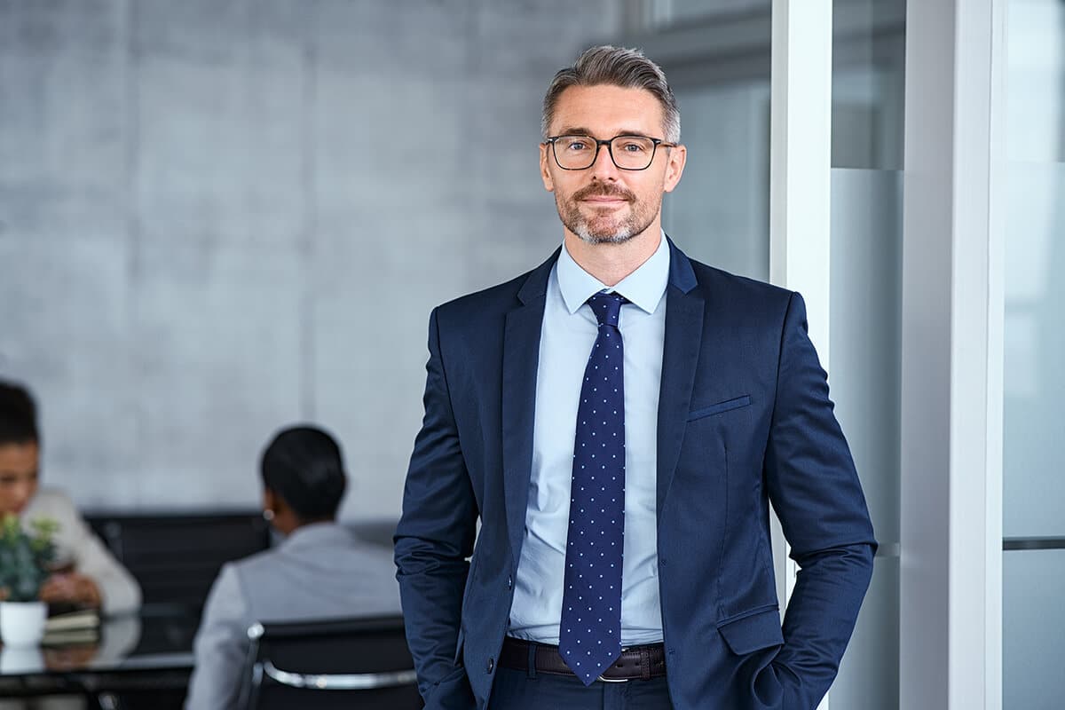 Der typische Business-Anzug