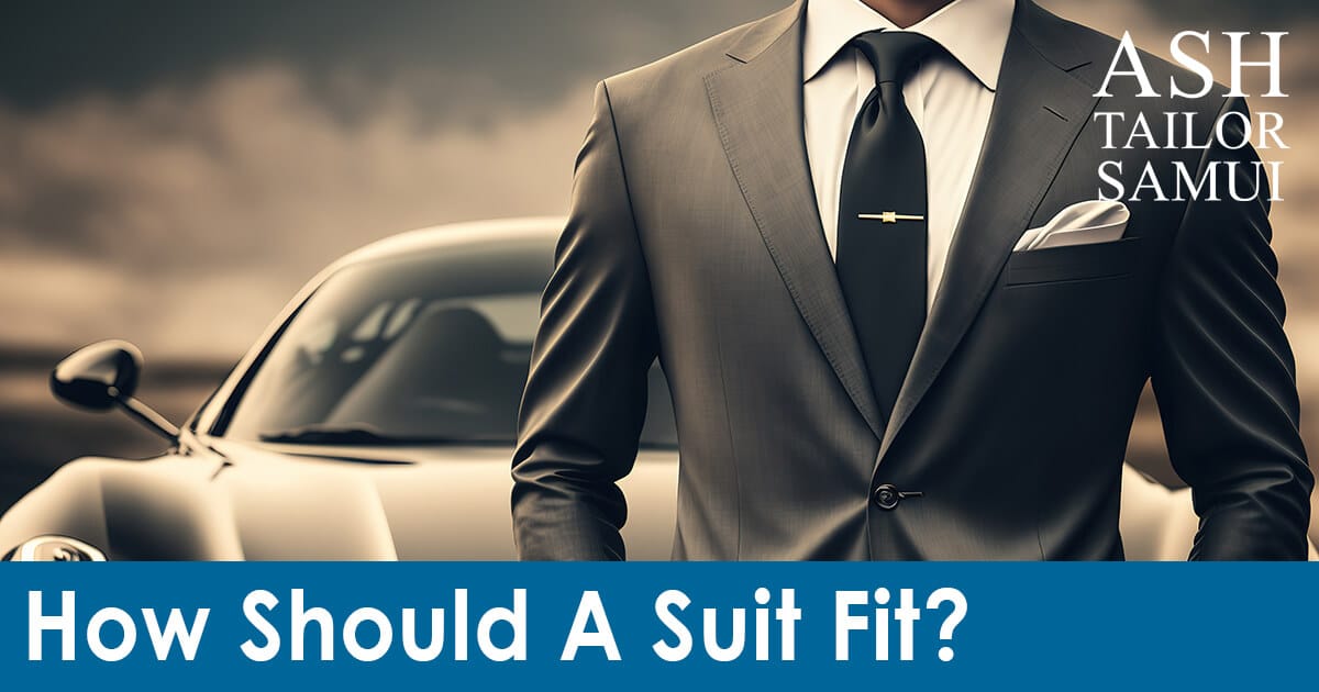 How Should A Suit Fit