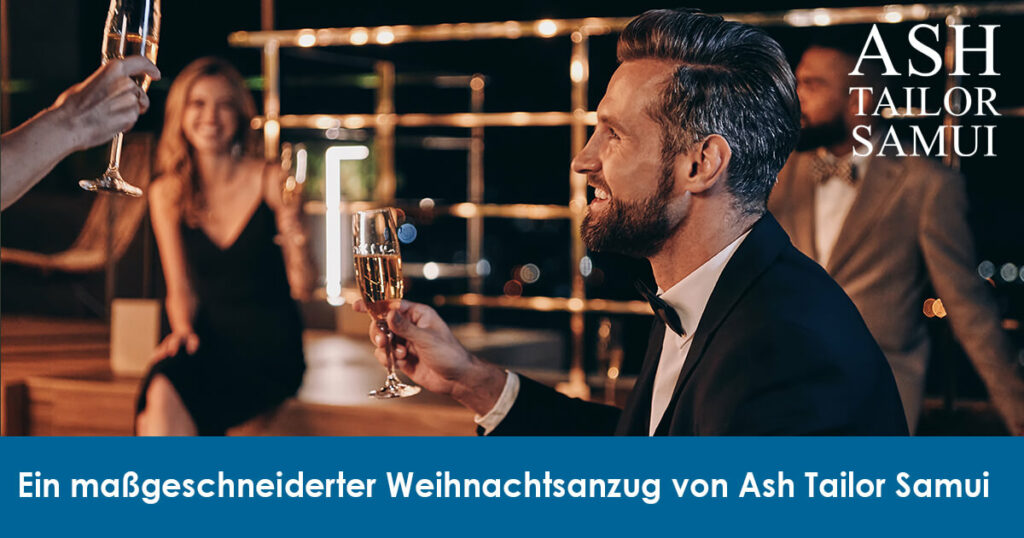 Mit Eleganz glänzen - Ein maßgeschneiderter Weihnachtsanzug von Ash Tailor Samui