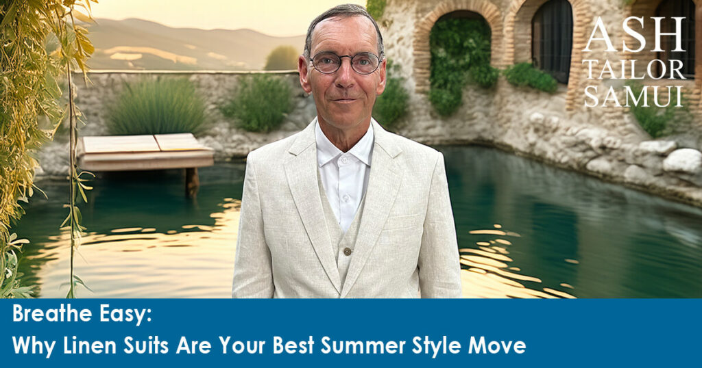 Breathe Easy: Why Linen Suits Are Your Best Summer Style Move