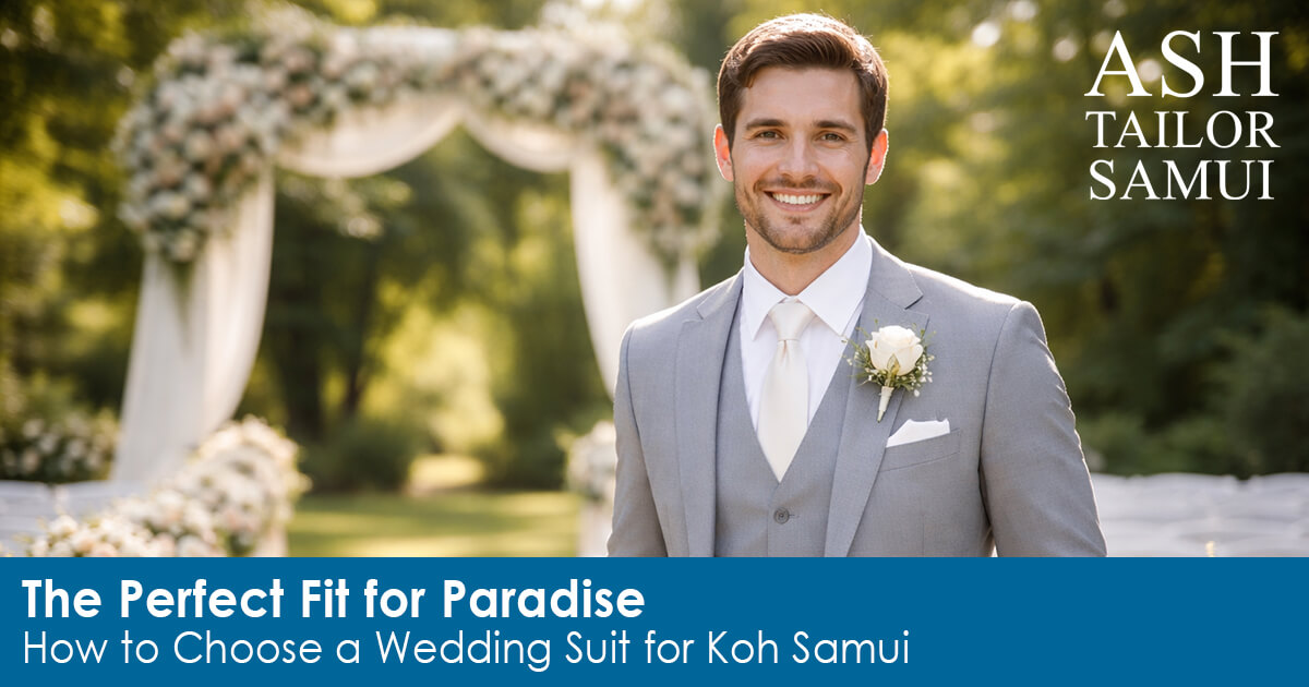 The Perfect Fit for Paradise - How to Choose a Wedding Suit for Koh Samui