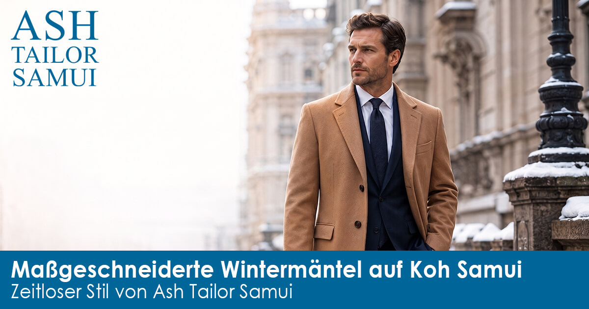 Maßgeschneiderte Wintermäntel – Schneider auf Koh Samui