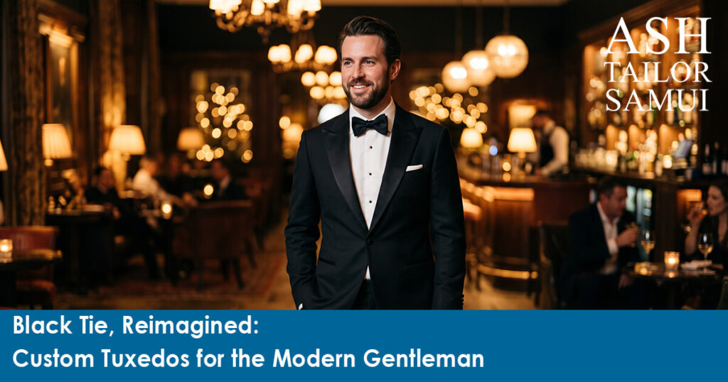 Black Tie, Reimagined - Custom Tuxedos for the Modern Gentleman